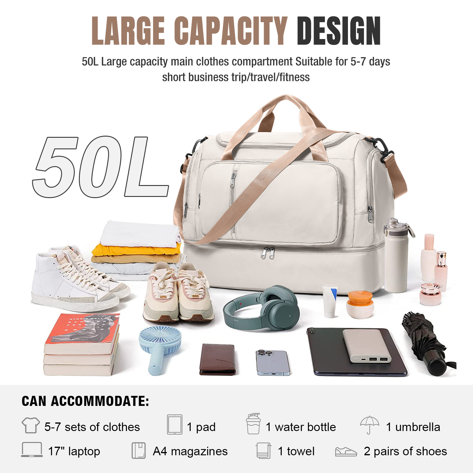Personal Item Travel Bags for  - Weekender Bag Duffle review and price