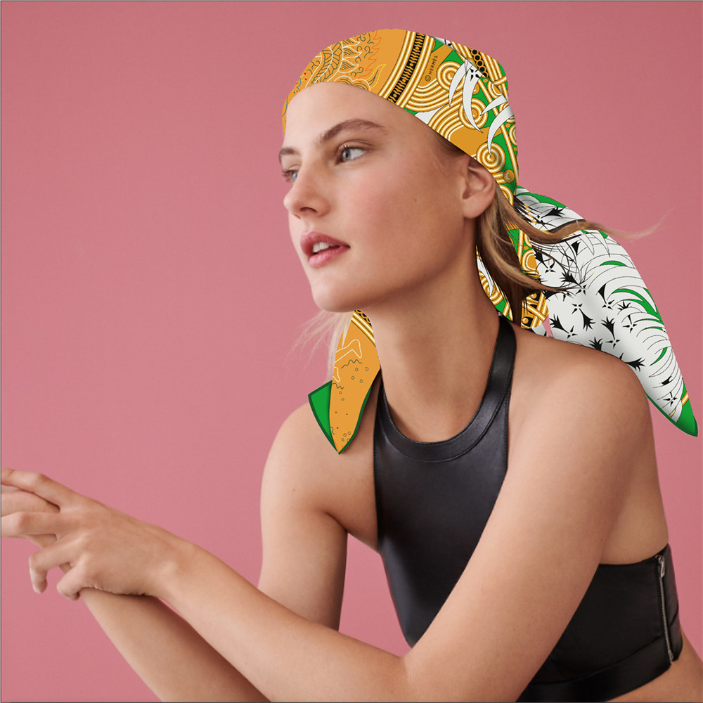Triangle Silk Scarf Shawls Lux - Luxury Bags Hong Kong review and price