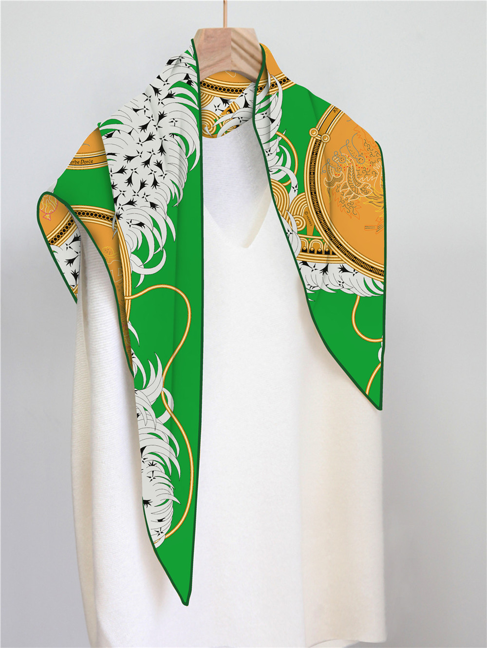 Triangle Silk Scarf Shawls Lux - Luxury Bags Hong Kong review and price