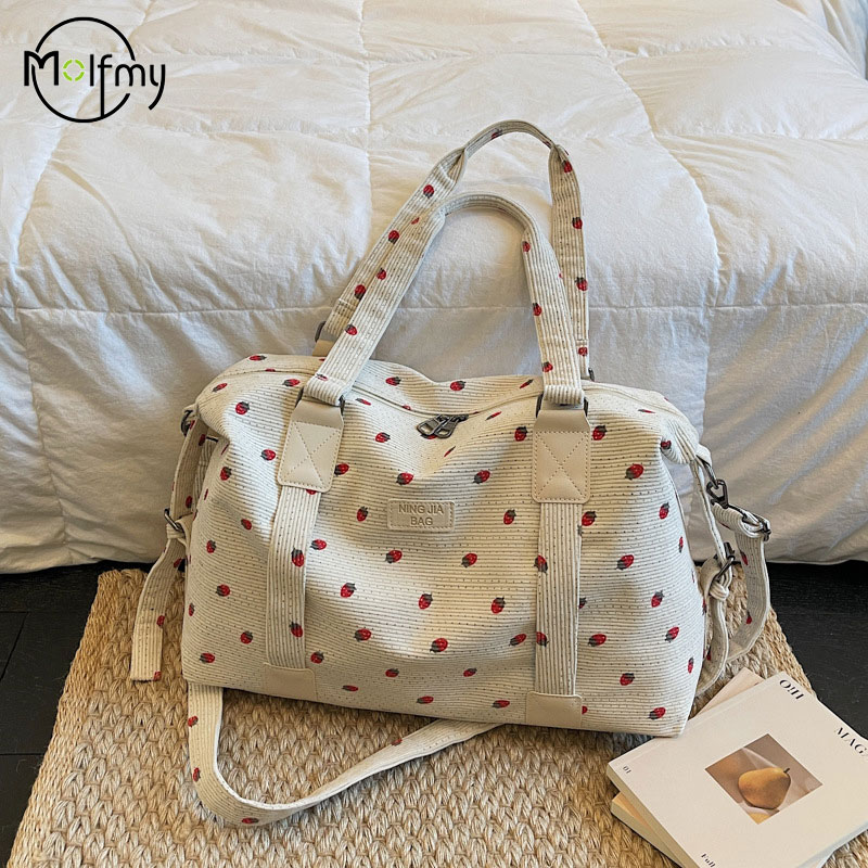 Corduroy Travel Tote Bag Large - Weekender Bag Duffle review and price