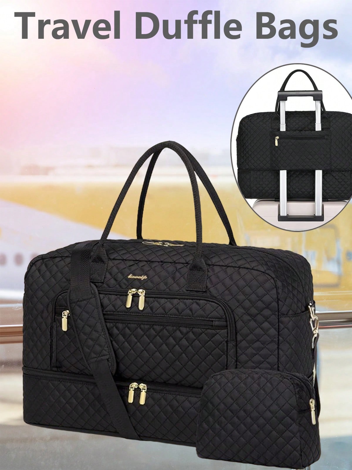 Large Women Travel Duffle Bag  - Weekender Bag Duffle review and price
