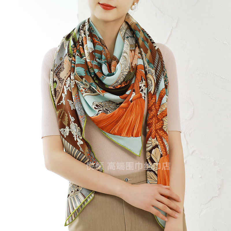 Luxury Designer Silk Wool Scar - Luxury Bags Hong Kong review and price