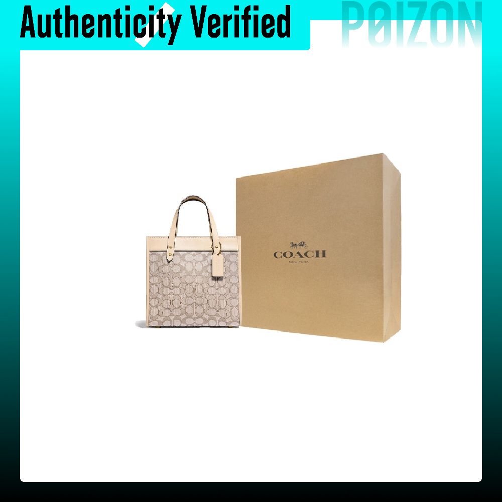COACH Field Fabric With Leathe - Tote Bag Leather Monogram review and price