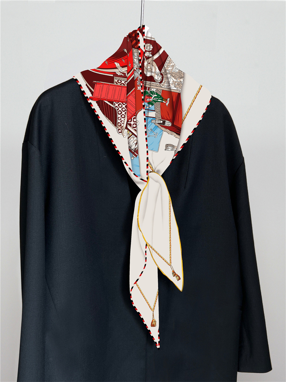 Triangle Twill Scarf Luxury Wo - Luxury Bags Hong Kong review and price
